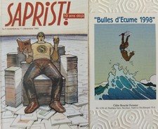 Dépliant 8 pages + étiquette