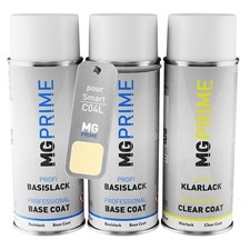 Peinture voiture kit bombe aérosol pour Smart C04L EA2 Lite White