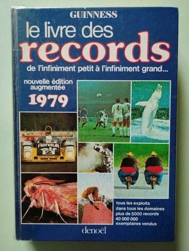 Livre des records - des, |