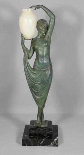 Odalisque sculpture art déco - sculpture,