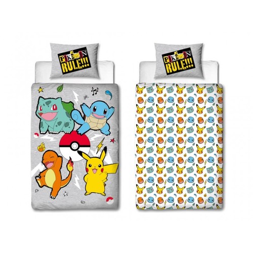 Housse couette pokémon - couette,