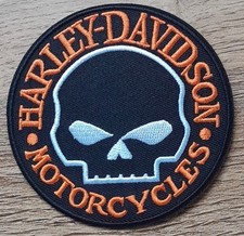 Patch Harley Davidson Skull