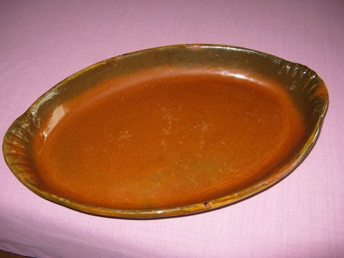 Plat occasion terre - , cuite