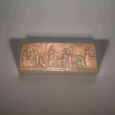 Ancienne Plaque En Bronze