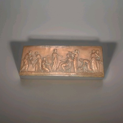 Ancienne plaque bronze - ancienne,
