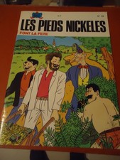 les pieds nickeles font la fête de Tiberi-Cladères n°126 -1988 -dessin original