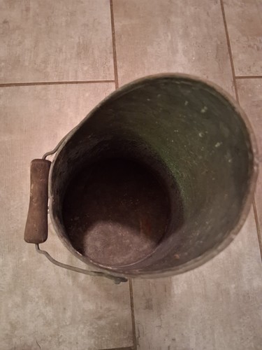 Ancien seau charbon - seau,
