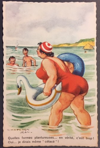 Carte postale humoristique - carte,