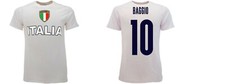T-shirt Italie maillot bleu