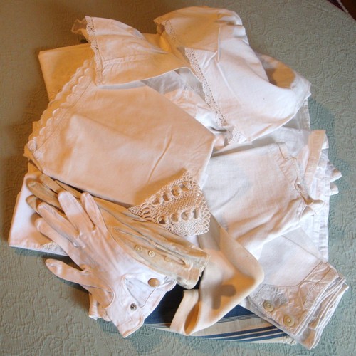 Lot tissus anciens - lot,