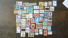 BULGARIE, Lot de 60 timbres. Voir les photos.