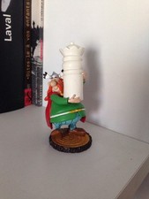 Figurines Test Astérix Jeu D Échec Hachette En Plomb Abraracourcix+ fascicule