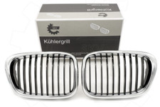 2X Noir/Chrome Grille Avant