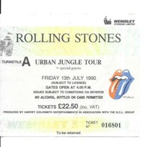 RARE / TICKET BILLET CONCERT -