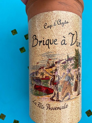 Brique vin céramique - brique,