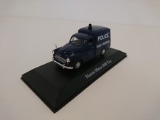MORRIS MINOR 1000 VAN UK Voiture police anglaise 1/43 ATLAS DIECAST MODEL CAR U4
