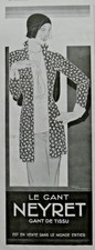 Publicité presse 1930 gant - publicitÉ,