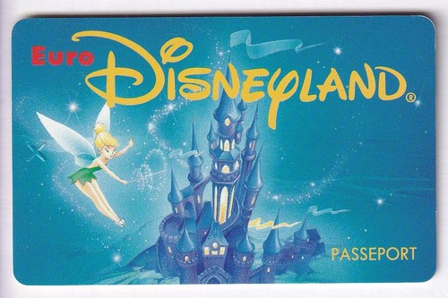 Disney paris pass carte card - disney,