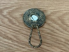 Ancien Miroir de poche  VINTAGE MODE BEAUTE