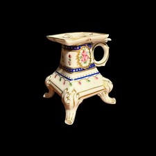 Ancien Chandelier & Passe Couloir & Porcelaine Dans Le Goût De Sevres 