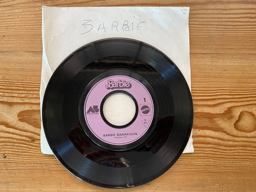 Disque vinyle barbie - t,