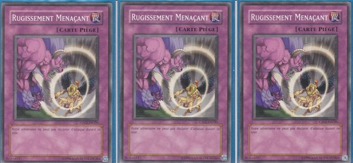 3x rugissement - yu-gi-oh!,