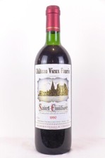 saint-émilion château vieux faurie rouge 1990 - bordeaux