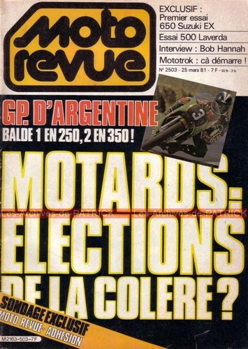 Moto revue 2503 laverda - 2503, 500