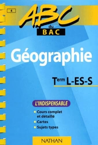 Abc bac géographie - :,