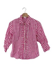 ALMSACH Blouse à carreaux Dames Blouse T EU 34 rose-blanc élégant