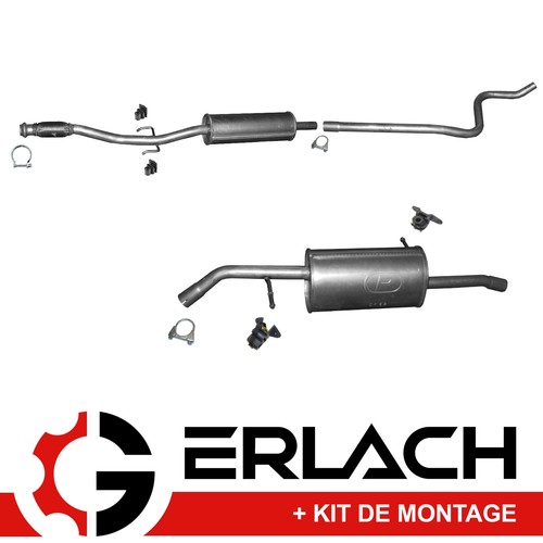 Echappement silencieux pour