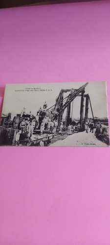 Cpa militaire camp de - militaire,