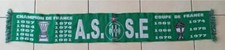 écharpe scarf football Saint-Étienne ASSE 1981