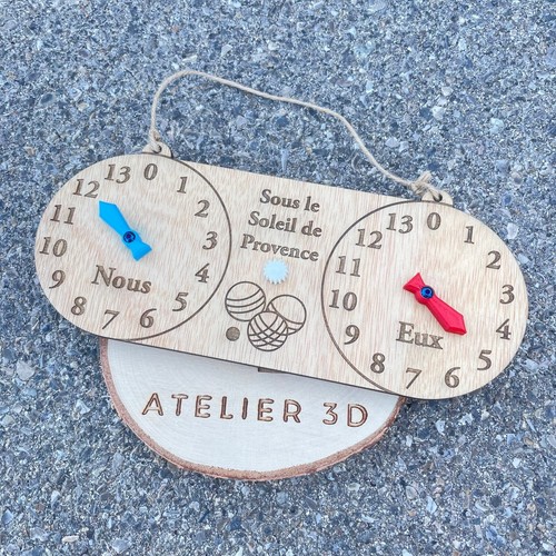 Compteur points pétanque - points,