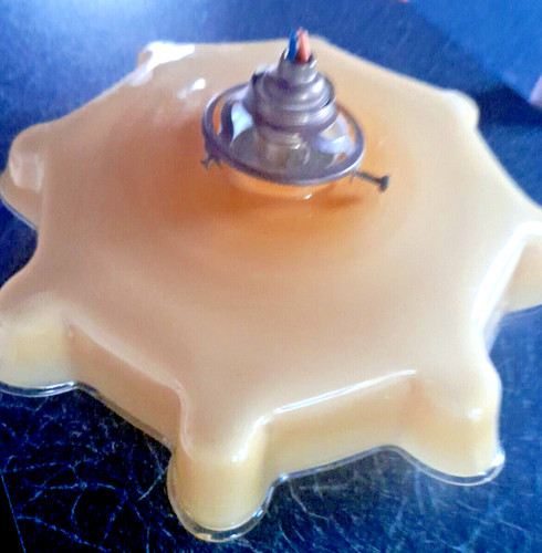 Abat jour opaline ancienne - jour,