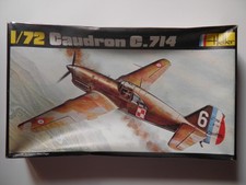 MAQUETTE AVION CAUDRON C.714.HELLER.WW2.ECHELLE 1/72.