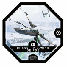  Jeton Cosmic Shells Star Wars Leclerc 2016 N°29 CHASSEUR X-WING DE POE