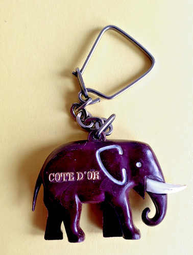 Ancien porte cle - ancien, chocolat