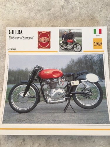 Gilera 500 saturno sanremo - saturno,