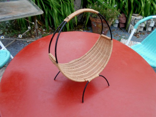 Petite corbeille osier et - ,