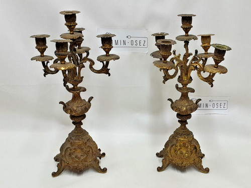 Paire chandelier candelabre - de,