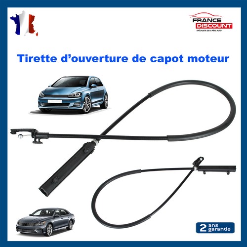 Tirette ouverture capot - tirette, de