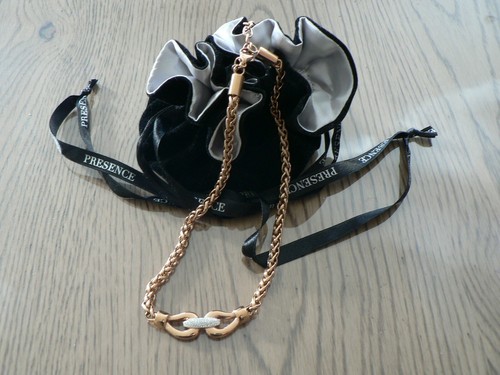Collier acier rose - collier, en