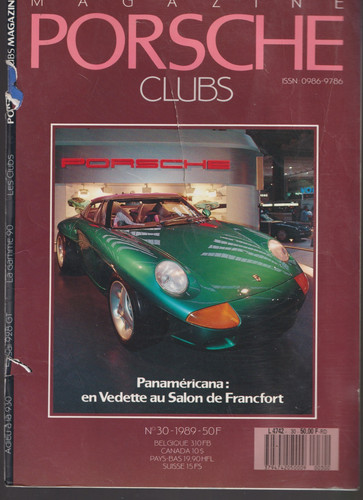 Porsche clubs 30 - clubs, n'30