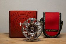 Moulinet de pêche à la mouche argent HATCH FINATIC 1plus