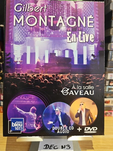 Dvd gilbert montagné en - dvd/cd,