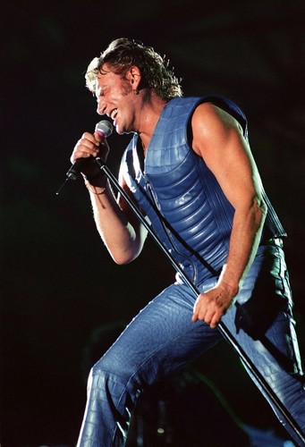 Photo johnny hallyday rock - johnny,