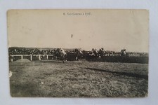 RARE CPA 6 - LES COURSES À PAU - HIPPIQUES-PYRÉNÉES-ATLANTIQUES 64