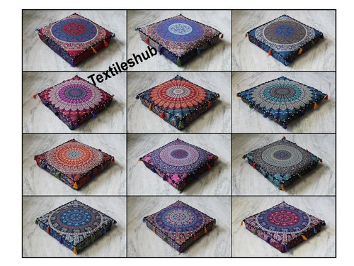 Mandala indien sol housse - 18,