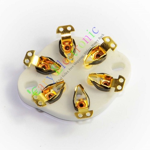 10pc 6pin gold ceramics vacuum - 10pc,